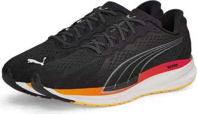 Produktbild von PUMA Magnify Nitro Surge Laufschuhe Herren puma black/sunset glow 44