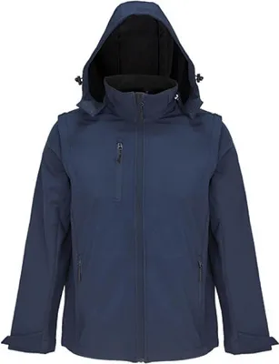 Produktbild von SOLs 03995 | Softshell Jacket 3in1 Falcon Systemjacke - Farbe: Abyss Blue - Größe: M
