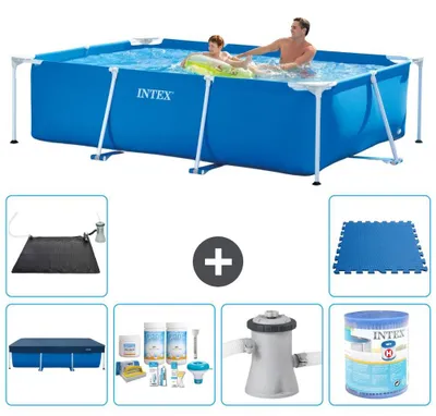Obrázok produktu pre Obdĺžnikový bazén s rámom – 260 x 160 x 65 cm – 7-dielna sada S40113