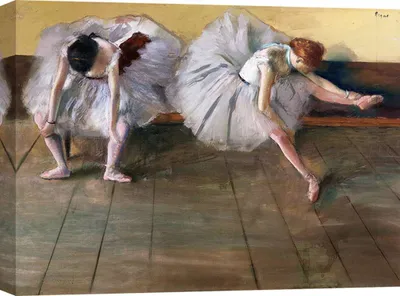 Zdjęcie produktu dla Obraz na płótnie - Edgar Degas, Tancerki - 60x40 cm