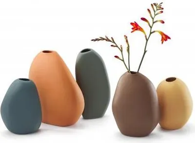 Produktbild von Philippi Bud Vase apricot Keramik, 14 (h) cm 140010