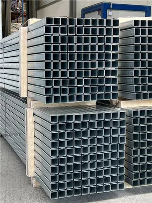 Produktbild von Schake Schaftrohr 40 x 40 mm verzinkt, Länge: 3,00 m