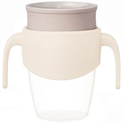 Produktbild von Trinklernbecher 360 Tiny - 16 x 13 x 8 cm - Beige | by B.Box