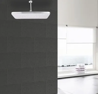 Produktbild von AVITAL Kopfbrause RIMAVA 40x22 cm 3 Strahlarten chrom/weiß