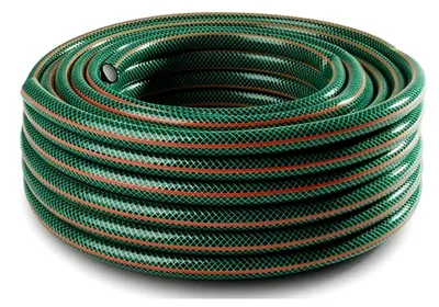 Produktbild von Gartenschlauch Wasserschlauch Greenbos 4-lagig Bewässerungsschlauch grün UV-beständig (1/2", Länge 30m)