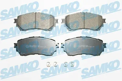 Obrázek produktu pro SAMKO 5SP1916 Sada brzdových destiček, kotoučová brzda x