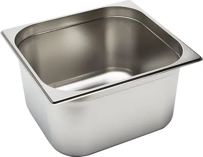 Imagen del producto de LACOR INOX 2/3, recipiente sin asa, 325 x 354 x 200 mm, color plateado