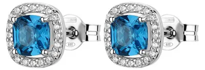 Immagine prodotto di Orecchini in argento senza tempo Fancy Freedom Blue FFB127