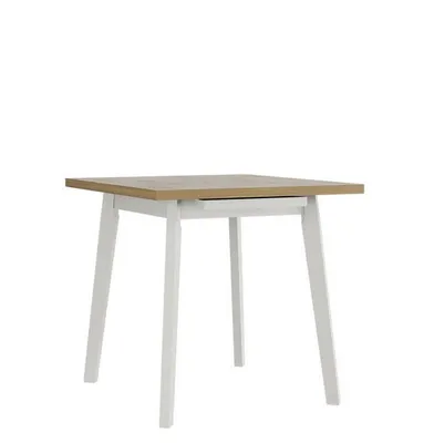 Obrázek produktu pro Rozkládací jídelní stůl 80x80 cm AMES 2 - dub sonoma / bílý