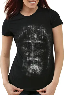 Produktbild von style3 Turiner Grabtuch T-Shirt Damen sohn gottes, Größe:S