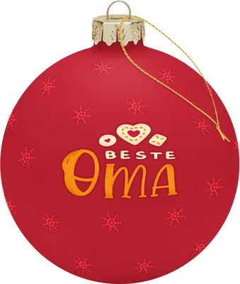 Produktbild von Christbaumkugel »Beste Oma«