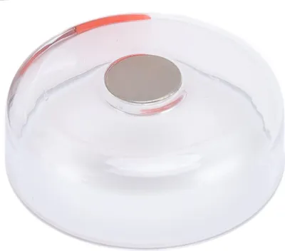 Imagen del producto de Mini recortador eléctrico transparente, portátil, resistente al agua, recargable, ideal para viajes, color naranja