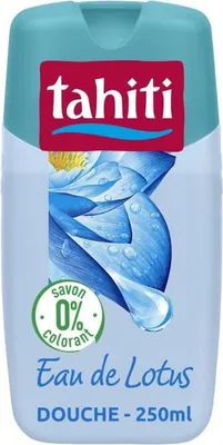 Immagine prodotto di TAHITI Gel doccia Paradiso 0% acqua di loto - 250 ml