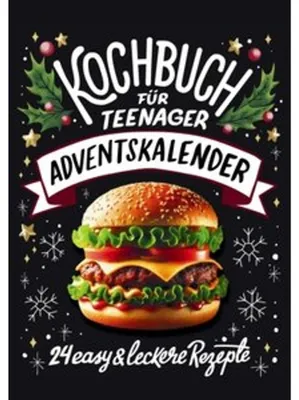 Obrázek produktu pro Adventskalender Kochbuch für Teenager