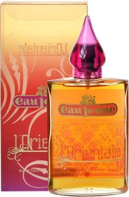 A bottle of Eau Jeune L'Orientale Edt Spray and its packaging.