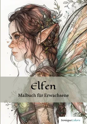 Produktbild von Elfen - Malbuch für Erwachsene