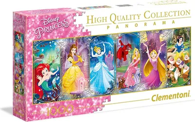 Obrázok produktu pre Clementoni Disney Princess, 1000 kusov, rozprávky, 14 rok / roky