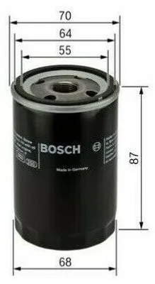 Produktbild von Bosch Ölfilter 0 986 452 041