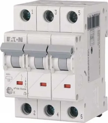 Zdjęcie produktu dla EATON Wyłącznik nadprądowy 6kA 3p C25 25A