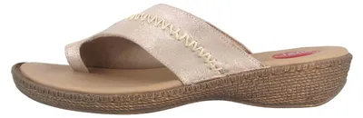 Produktbild von Jana Pantoletten in Übergrößen Beige 8-8-27111-28 357 große Damenschuhe
