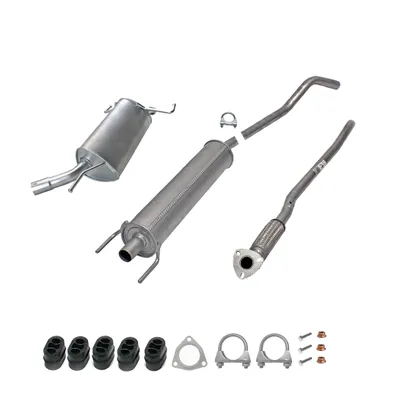Produktbild von Ferroz Ersatz für Auspuffanlage Opel Corsa C 1.2 1.4 16V, BJ. 2000 bis 2006 Komplett