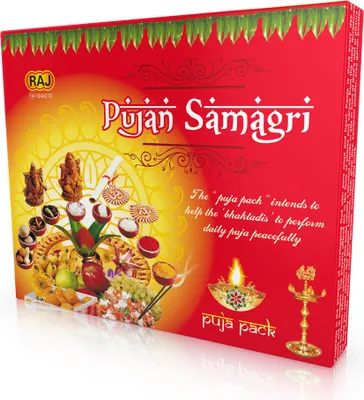Produktbild von Puja Set / Hinduismus Pooja Kit