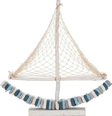 Produktbild von Mauro Ferretti Deko Segelboot 45x7x45 multicolor
