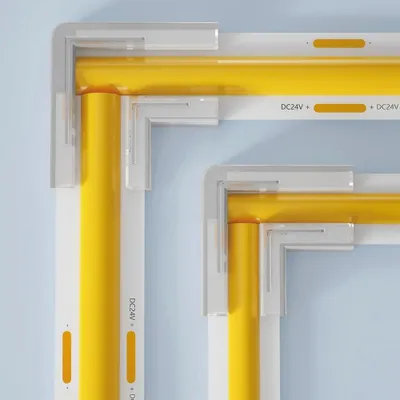 Zdjęcie produktu dla Złącze COB L, 8 mm, 8/5 W Łącznik taśmy