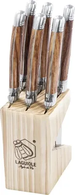 Obrázek produktu pro Steakmesser 6-tlg. Holz Laguiole Premium