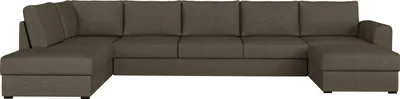 Produktbild von MIRJAN24 Ecksofa Wilma Large Premium, U-Form Polsterecke vom Hersteller, Schlafsofa mit zwei Bettkasten, Wohnlandschaft (Farbe: Manza 29, Seite: Links)