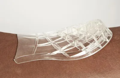 Produktbild von Gel Sattelunterlage, hinten