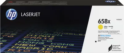 Obrázek produktu pro HP 658X Žlutá originální tonerová kazeta LaserJet s vysokou výtěžností, 28000 str., Žlutá, 1 kusů