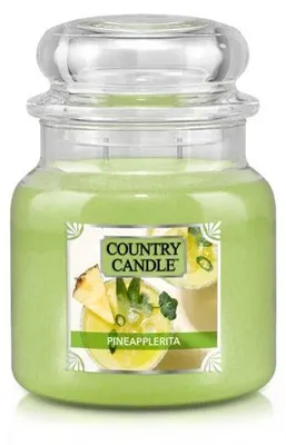Immagine prodotto di Candela profumata "Country Candle Pineapplerita", formato medio, con due stoppini (453 g)