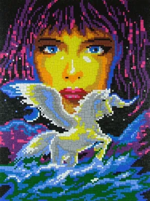 Produktbild von Stick it® Pegasus ca. 5.100 Teile mit XXL-Steckvorlage