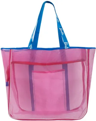 Immagine prodotto di Borsa da spiaggia in rete per bambine Barbie
