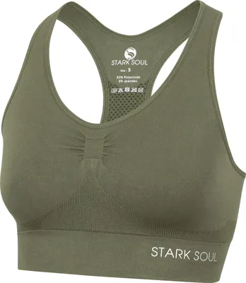 Produktbild von Stark Soul® Seamless Light Sports Bra - Sport BH XL khaki