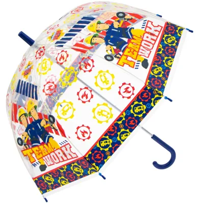 Produktbild von Feuerwehrmann Sam Kinder-Regenschirm Perfekter Schutz bei Regen