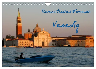Produktbild von Romantisches Fernweh - Venedig (Wandkalender 2027 DIN A4 quer), CALVENDO Monatskalender