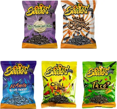 Produktbild von Seedos Sonnenblumenkerne | 5x 100g | High Protein Snack | Natürlich hergestellt |  Europe | +Heartforcards Versandschutz