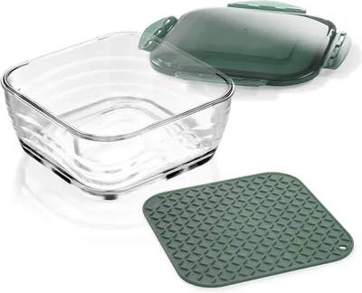 Imagen del producto de Chef, recipiente de vidrio de 2800 ml con tapa