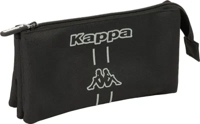 Immagine prodotto di Custodia tripla multiuso Kappa Dark Black 22 x 12 x 3 cm