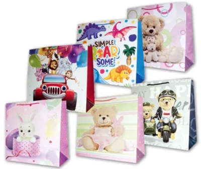 Produktbild von Dekorative laminierte Tasche PL-11 Mega für Kinder – Panorama