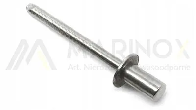 Produktbild von MARINOX Dichte Blindnieten Edelstahl 4x14, 10 Stück