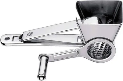 Produktbild von Unyqoos® Käsemühle aus gegossenem Edelstahl, Länge ca. 18 cm