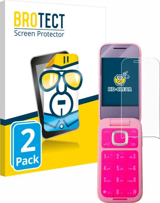 Produktbild von 2x Für HMD Barbie Phone Schutzfolie BROTECT Displayschutz Display Schutz Folie Klar Transparent