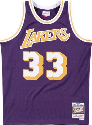 Produktbild von Mitchell & Ness Swingman Jersey Los Angeles Lakers Kareem Abdul-Jabbar purple M