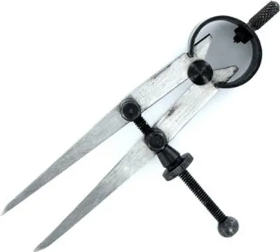 Obrázek produktu pro Měřicí kompas Krick 75 mm kovový