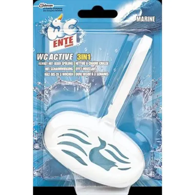 Produktbild von WC-Ente WC Active, WC (Toilette), Reiniger, Felgenblock, Ozean, Blau, 40 g