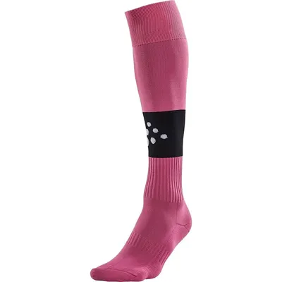 Produktbild von Craft Squad Contrast Stutzenstrumpf - Rosa / Schwarz