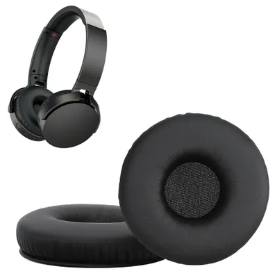 Produktbild von kwmobile 2x Ohr Polster für Sony Ohrpolster - Ersatz Ohrpolster - Kopfhörer Ersatzteile - Kopfhörer Ersatzpolster für Over Ear Headphones